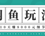 龟课·闲鱼项目玩法实战班第12期,操作10天左右利润有8000元细节玩法-最全资源库