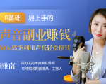 20堂好声音副业赚钱,让90%的人都能华丽转“声”,用声音轻松挣钱,月入过万。-最全资源库