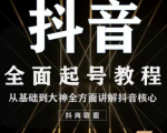 2020最新抖音课程:起号基础+账号类型定位+视频搬运发送处理-最全资源库