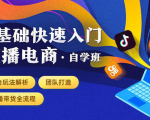 0基础快速入门直播电商课程:直播平台玩法解析-团队打造-带货全流程等环节-最全资源库