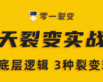 《5天裂变实战训练营》1套底层逻辑+3种裂变玩法，2020下半年微信裂变玩法-最全资源库