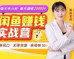 闲鱼赚钱实战营，一部手机，无需货源，玩闲鱼轻松月入2万+-最全资源库