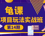 龟课·闲鱼项目玩法实战班第14期,批量细节玩法,一个月收益几万-最全资源库