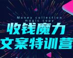 8堂收钱魔力文案特训营:让你的文案成为你的财富印钞机,靠文章日赚千元-最全资源库
