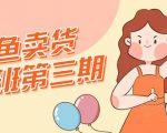 强子日志闲鱼卖货初级班第三期：新手0基础学习闲鱼卖货赚钱，月入过万-最全资源库
