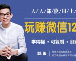 玩赚微信12招：这样玩微信，没钱没人脉也能在家多赚10万-最全资源库