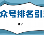 胜子老师微信公众号排名引流,微信10亿月活用户引流方法-最全资源库