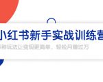 龟课·小红书新手实战训练营:多种变现玩法,轻松玩转小红书月赚过万-最全资源库