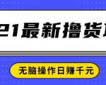 2021最新撸货项目,一部手机即可实现无脑操作轻松日赚千元-最全资源库