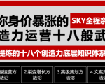 让你的身价暴涨的创造力运营十八般武艺 高度提炼的18个创造力底层知识体系-最全资源库