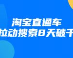 进阶战速课：淘宝直通车拉动搜索8天破千-最全资源库