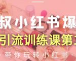 狼叔小红书爆款推广引流训练课第12期,手把手带你玩转小红书-最全资源库