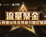 淘宝大学:流量聚金14天快速玩转直搜,超引爆店铺流量,价值8800元-最全资源库