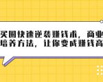 巧买圈快速逆袭赚钱术,商业思维培养方法,让你变成赚钱高手-最全资源库