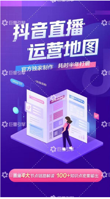 《抖音直播运营地图》直播4大节点，100+知识点-最全资源库