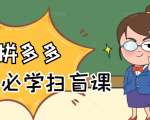 拼多多商家开店入门必学，0基础新手小白扫盲课（58节视频课程）-最全资源库