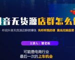 蟹老板·抖音无货源店群怎么做，吊打市面一大片《抖音无货源店群》的课程-最全资源库
