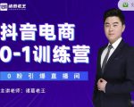 诸葛老王抖音电商0-1训练营，从0开始轻松破冷启动，引爆直播间-最全资源库