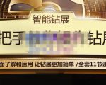 智能钻展手把手教你操作钻展,全方面了解和运用,让钻展更加简单-最全资源库