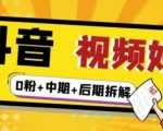 (燃烧好物)抖音视频好物分享实操课程(0粉+拆解+中期+后期)-最全资源库