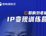 群响刘老板·IP变现训练营第6期：教你搞流量新姿势，IP打造获客私域经营-最全资源库