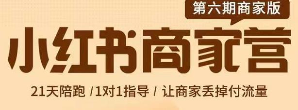 贾真-小红书商家营第6期商家版，21天带货陪跑课，让商家丢掉付流量-最全资源库