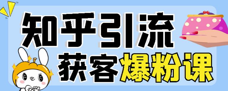 2022船长知乎引流+无脑爆粉技术:每一篇都是爆款,不吹牛,引流效果杠杠的-最全资源库