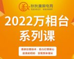 秋秋漫画电商2022万相台系列课，最新拉爆技术，助力打爆核心品类的同时，实现整体增长-最全资源库
