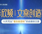 李欣频|文案创造课，0基础可报10天写出“看到就想转”的自媒体文案-最全资源库