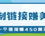 复制链接赚美元,一个链接可赚450+,利用链接点击即可赚钱的项目【视频教程】-最全资源库