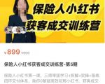 保险人小红书获客成交训练营,0基础高效玩转小红书,可复制的获客成交之路-最全资源库
