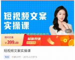 小秋·短视频文案实操课，​从0到1教你做短视频的经验技巧-最全资源库