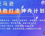 亚马逊爆款打造神舟计划,7种推品方法,4个类目广告打法,2个SOP详解-最全资源库