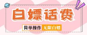 外面收费598的最新闲鱼无限白嫖话费项目，简单暴利【详细玩法教程】-最全资源库