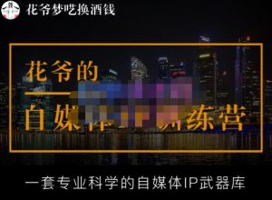 花爷的自媒体IP训练营【14期】,一套专业科学的自媒体IP武器库(更新2023年3月)-最全资源库