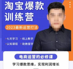 爱上黄昏·淘宝爆款训练营，2023最新运营打法，学习爆款思维，实现利润增长-最全资源库