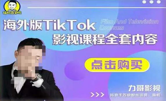 海外TikTok影视课程全套，从搭建渠道，到如何正确使用账号，到未来的变现渠道等-最全资源库