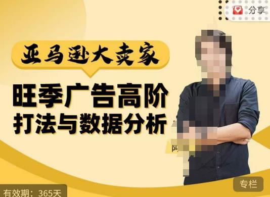 阿甘·亚马逊大卖家广告高阶打法与数据分析,走出传统广告误区;揭秘大卖惯用打法;数据驱动广告决策-最全资源库