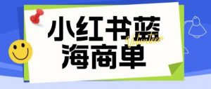 价值2980的小红书商单项目暴力起号玩法，一单收益200-300（可批量放大）-最全资源库