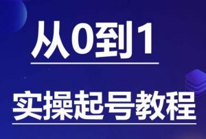 石野·小白起号实操教程，​掌握各种起号的玩法技术，了解流量的核心-最全资源库
