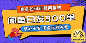 我是如何在闲鱼卖手机的，日发300单的秘诀是什么？【揭秘】-最全资源库