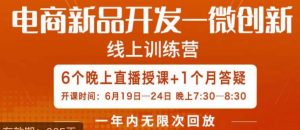 南掌柜·电商新品开发——微创新，电商新品微创新是你企业发展的护城河-最全资源库