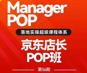搜索书生POP店长私家班培训录播课56期7月课，京东搜推与爆款打造技巧，站内外广告高ROI投放打法-最全资源库