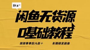 独家闲鱼无货源详细玩法，简简单单日八百+，长期稳定副业【揭秘】-最全资源库