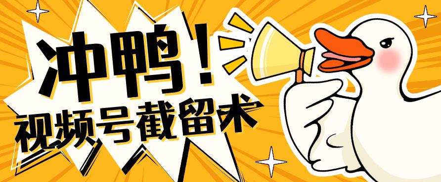 全球首发-视频号无限截留术-你不知道的流量沃土-最全资源库