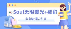 【暴力引流】Soul无限曝光+截留一体的软件【揭秘】-最全资源库