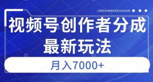 视频号广告分成新方向，作品制作简单，篇篇爆火，半月收益3000+【揭秘】-最全资源库