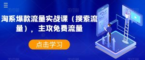 淘系爆款流量实战课（搜索流量），主攻免费流量-最全资源库