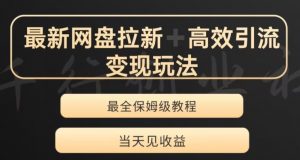 最新最全夸克网盘拉新变现玩法，多种裂变，举一反三变现玩法【揭秘】-最全资源库
