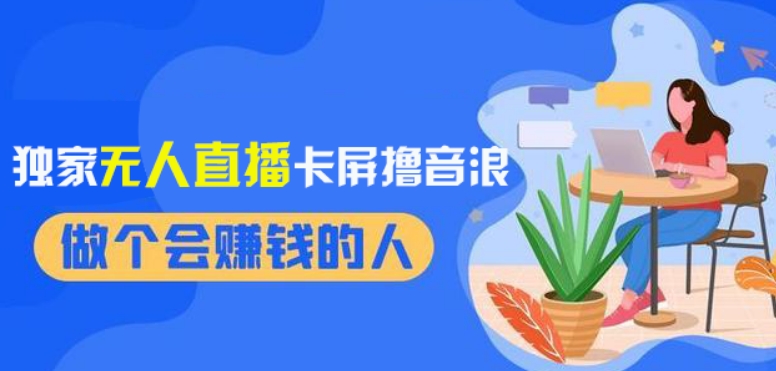 2024独家无人直播卡屏撸音浪，12月新出教程，收益稳定，无需看守，轻松上手日入1000+【揭秘】-最全资源库
